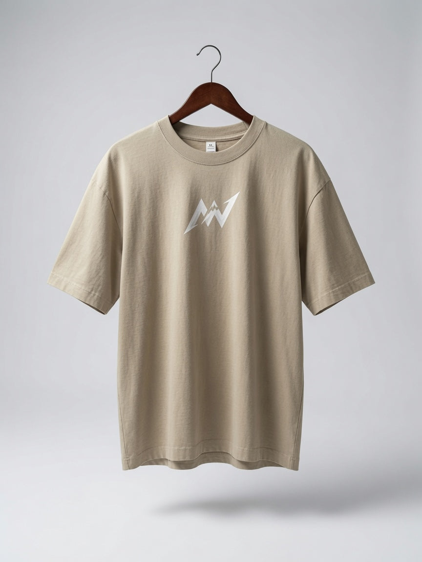 Sand Oversized Tee