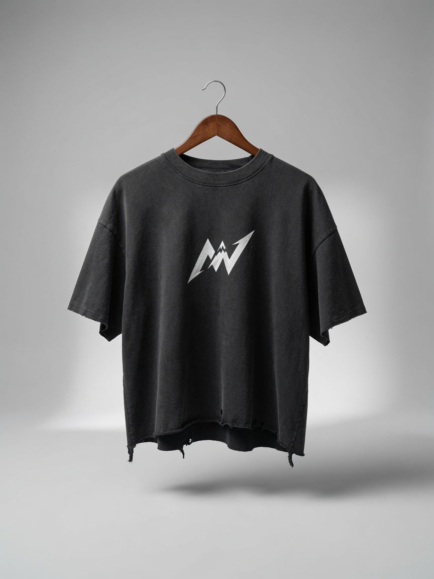 Frayed Raw Edge Tee